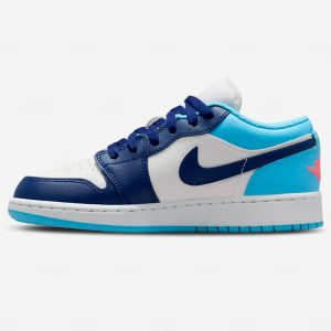 Juvenil Jordan 1 Low Sail Blue Chill (553560-149)