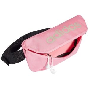 ADIDAS Riñonera Daily Waistbag Unisex Rosa/Negro Talla Única – Bolso Deportivo Compacto y Moderno