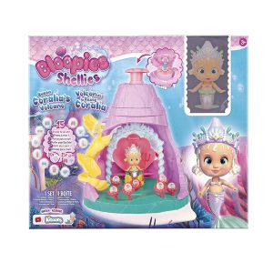 BLOOPIES – Shellies Volcán Coralia Reina del Mar Muñeca Sirena con Perlas Sorpresa