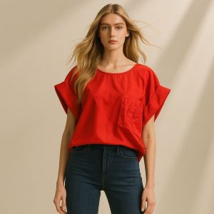 Blusa Felicidad Rojo U