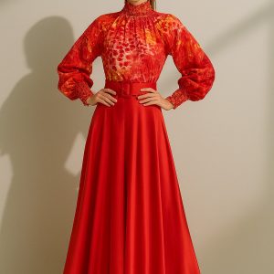 Blusa Brestel Amarillo Estampado