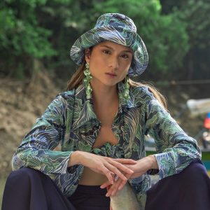 Blusa Klasik estampado ballenas