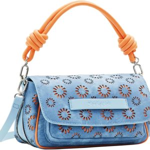 DESIGUAL – Bolso Amorina 24 Troms Azul Bandolera Mujer 24x12cm 24SAXP23