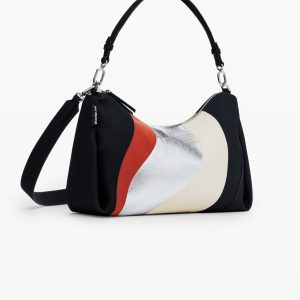 DESIGUAL – Bolso Desigual Kahlo Mayari Maxi Multicolor Mujer Hombro y Bandolera