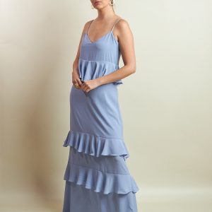 VESTIDO ACRY CELESTE