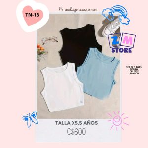 set de tops.–TN-16