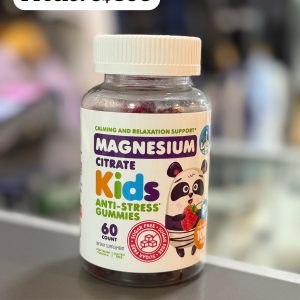 Citrato de mangnesio para niños 60 gomitas