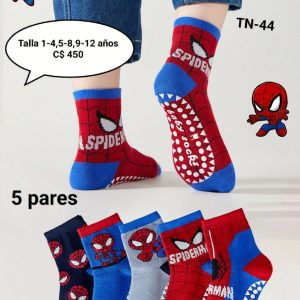5 pares de calcetines medios.–TN-44