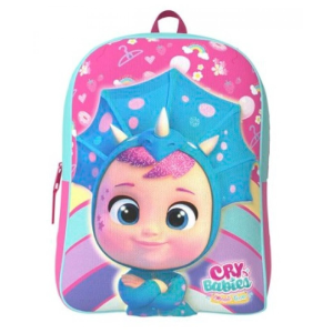 IMC TOYS – Mochila Infantil 3D Bebés Llorones Triceratops – Vuelta al Cole y Guardería