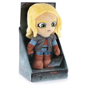 BARRADO – The Witcher Ciri Peluche Oficial 28 cm Barrado | Regalo Fans Serie Netflix