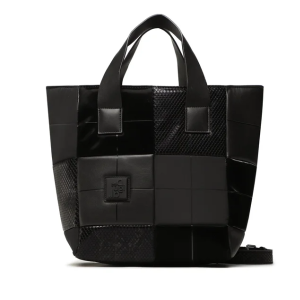 DESIGUAL – Bolso Shopper Bad Damas Valdivia Negro 40x27x16cm Mujer 23SAXP91
