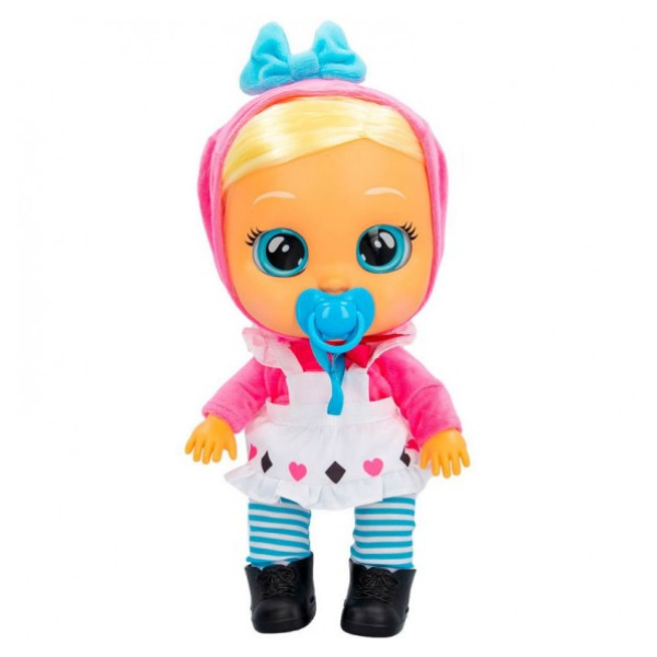 BEBÉS LLORONES – Cry Babies Alice Storyland Muñeca Interactiva con Pelo Real 30 cm Regalo para Niña - Imagen 2