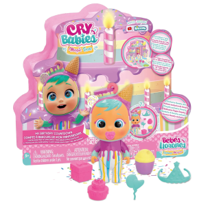 BEBES LLORONES – Lágrimas Mágicas Calendario de Cumpleaños “Cuenta Atrás para Mi Cumpleaños” con la Muñeca Exclusiva Sweety