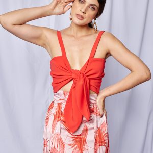 Crop Top Farid ll rojo