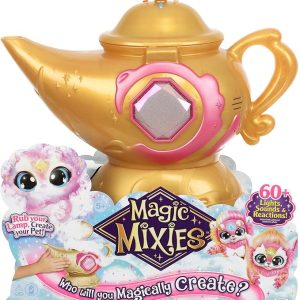 FAMOSA – Magic Mixies Lámpara Mágica Rosa Genio Interactivo humo luces sonidos