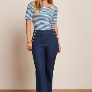 Top Nives Rayas Marinero de King Louie