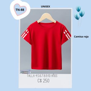 Camisa roja,–TN-88