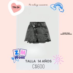 Shorts para adolescentes (niñas) ,–TN-24