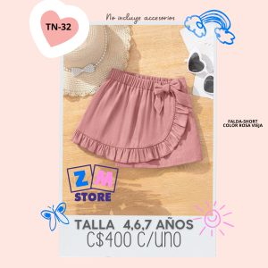 Falda-short .–TN-32