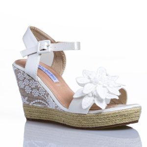 Alpargata de novia DANIELA by Mandarina