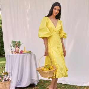 Vestido Tumaco amarillo