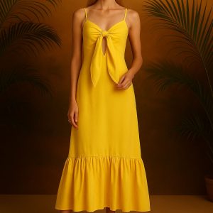 VESTIDO ANANDA AMARILLO
