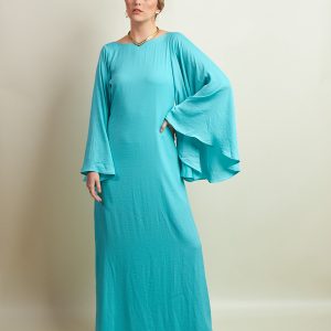 VESTIDO DAMARA TURQUESA