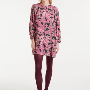 VESTIDO CORTO ESTAMPADO PASTURES