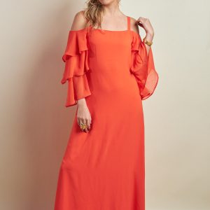 VESTIDO SICILIA NARANJA