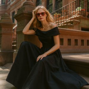 Vestido Topacio Negro