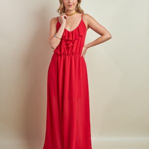 VESTIDO ZELMA ROJO