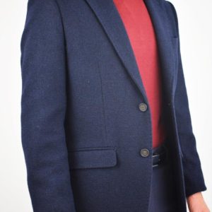 AMERICANA 100% LANA AZUL MARINO