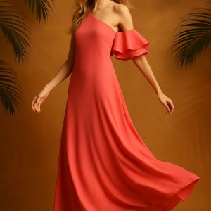 Vestido Milano Salmón