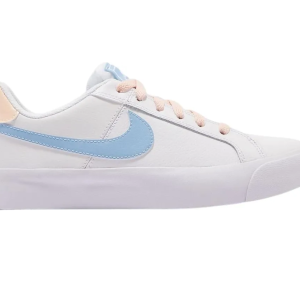 NIKE -Zapatillas Nike Court Royale AC Mujer AO2810-108 Blanco Azul Rosa Talla 40.5