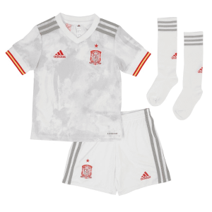 ADIDAS – Trajecito Selección Española Niño Niña Segunda Equipación Blanco Infantil 3 Piezas