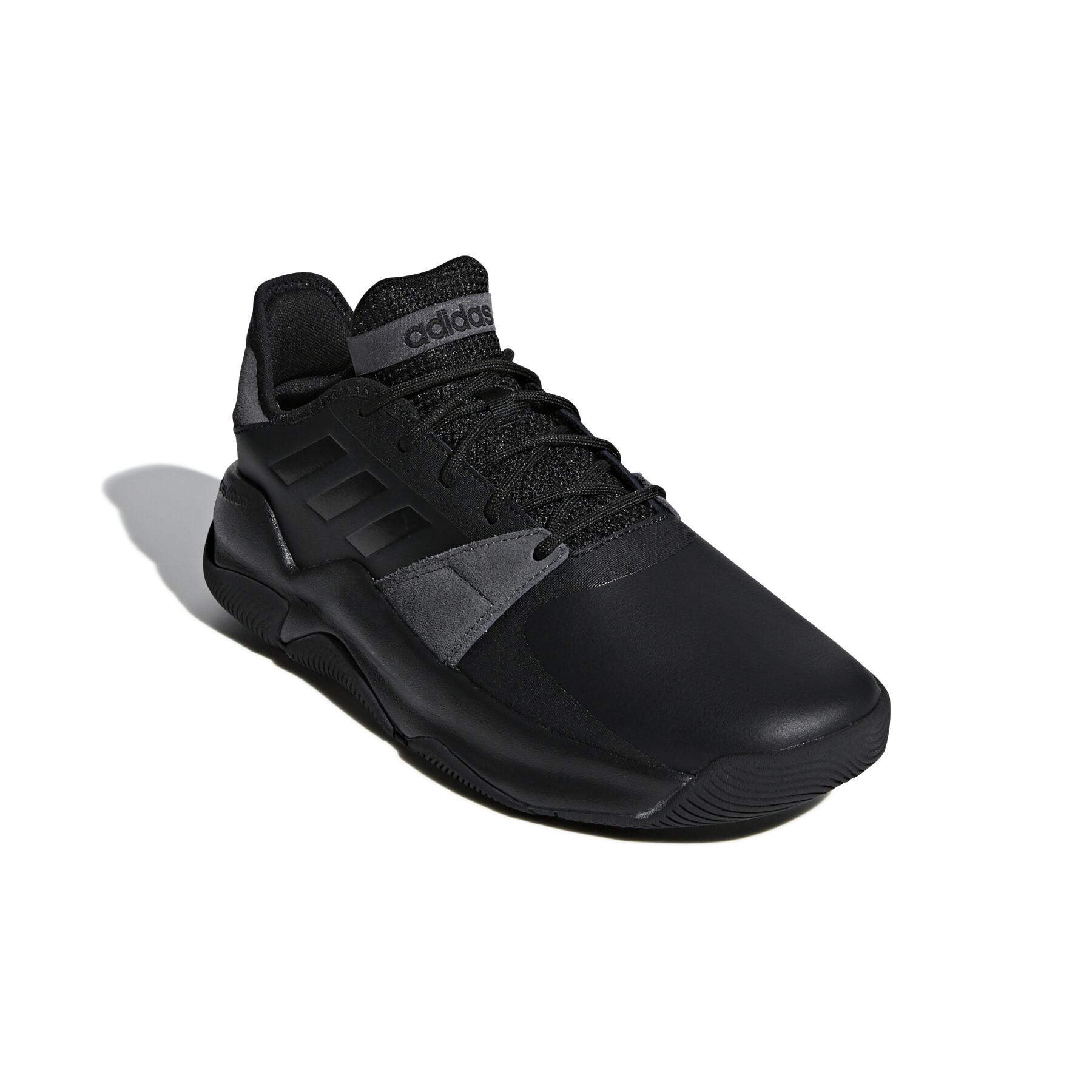 ADIDAS – Baskteball StreetFlow Negras Talla 43 1/3 eu Cloudfoam Basket Estilo Casual - Imagen 6