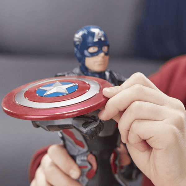 AVENGERS – Figura Electrónica Capitán América Vengadores 30 cm. - Imagen 4