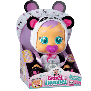 BEBÉS LLORONES – Bebé Pandy Muñeco Interactivo que Llora