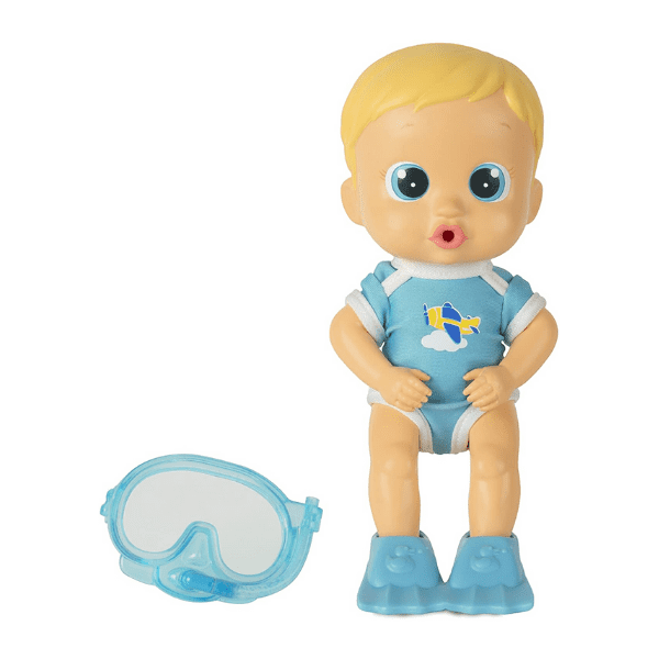 BLOOPIES DIVERS – Bloopies Max Muñeco Baño Buceador 22cm Regalo Niños Sin Pilas Juguete Agua - Imagen 3
