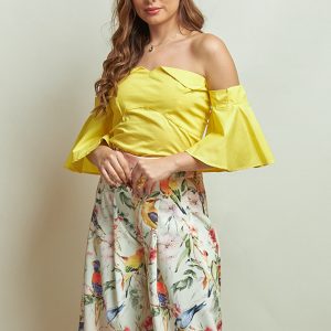 BLUSA AGUSTINA AMARILLA