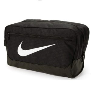 NIKE – Nike Brasilia Shoe Bag 9.0 – Bolsa Deporte Negra 11L Hombre Mujer Gym Training