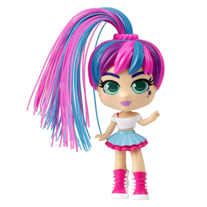 CURLI GIRLS – Muñeca Curli Girls Bayli Birthday Girl con Cabello Mágico para Peinados