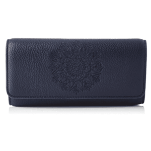 DESIGUAL – Monedero Cartera Alessia Mariona Azul Marino Mandala Mujer