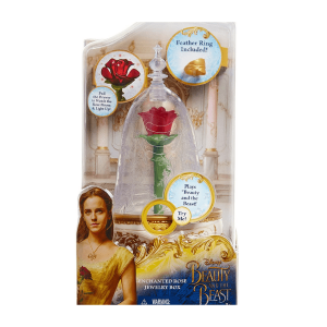 DISNEY – Joyero Rosa Encantada Disney Beauty & Beast Edición Limitada Música Luz Niña