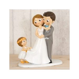 Figura Pastel Pop & Fun Novios Con Niña