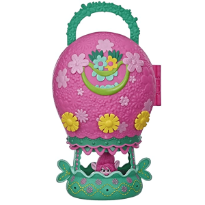 HASBRO – Trolls Globo Gira Mundial E77245L0 Maletín Poppy Regalo Niña 4+ Años