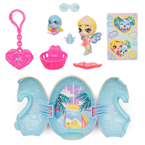 HATCHIMALS PIXIES – Shimmer Babies Babysitters con Baby Hatchimal | Juguete Interactivo Brillante y Adorable - Imagen 7