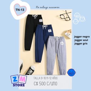 Jogger de tela.–TN-13