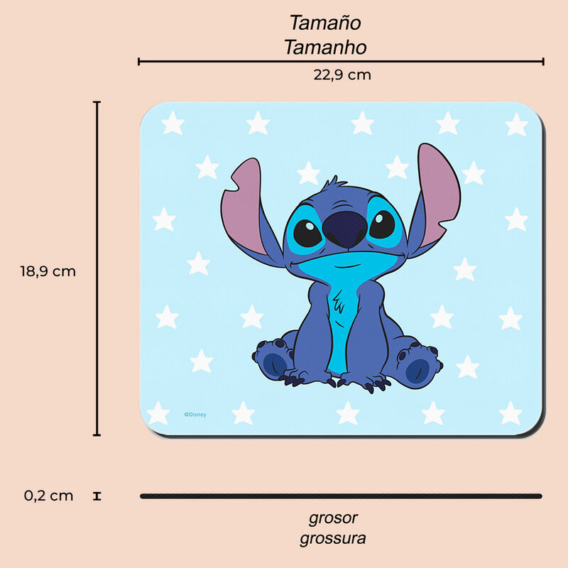 Alfombrilla raton Stitch Disney - Imagen 3