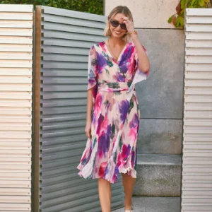 Vestido plisado Bali